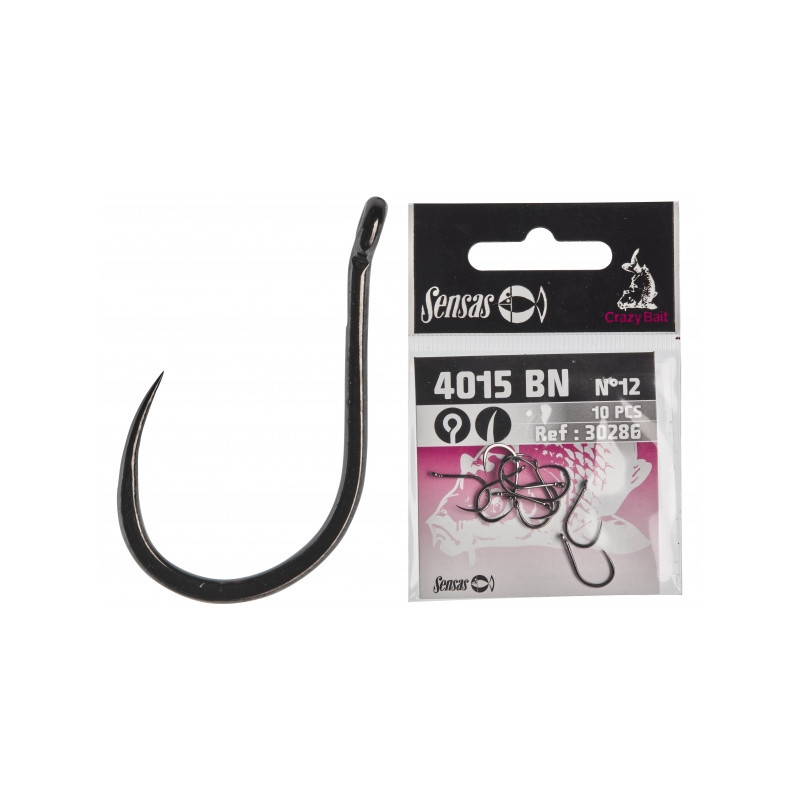 Hameçons Sensas Crazy Bait Barbless n°10 | Le Peish 64