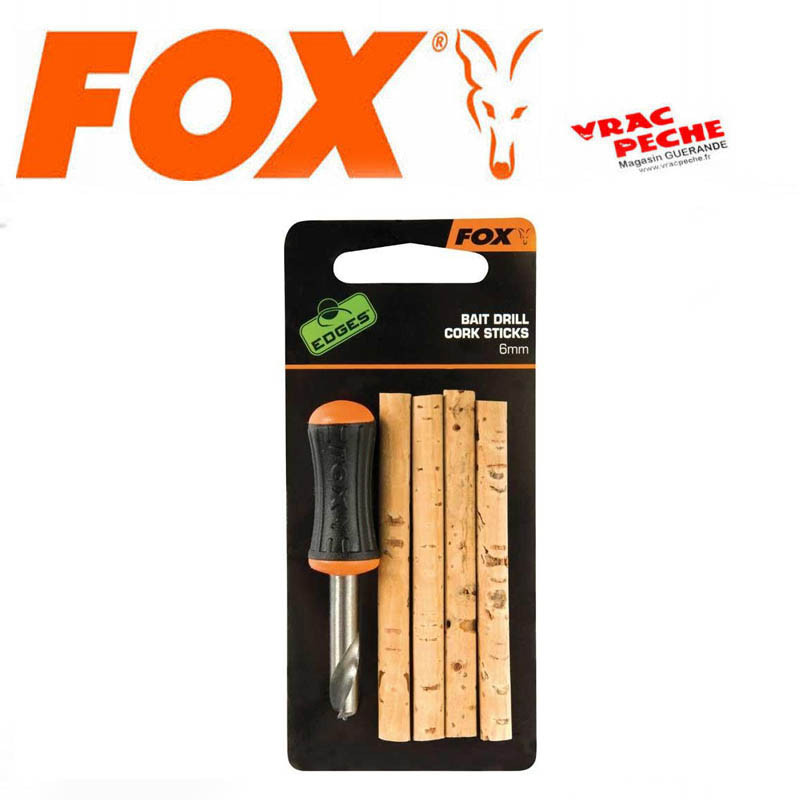 Bait Drill Cork Sticks 6mm Fox | Le Peish 64
