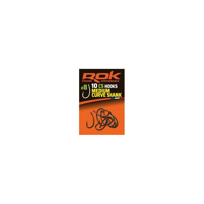 Hameçons Curve Shank T.4 | Le Peish 64