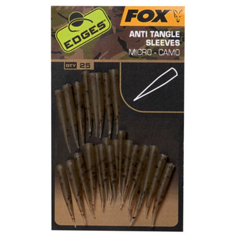 Anti Tangle Sleeves Micro Camo Fox | Le Peish 64