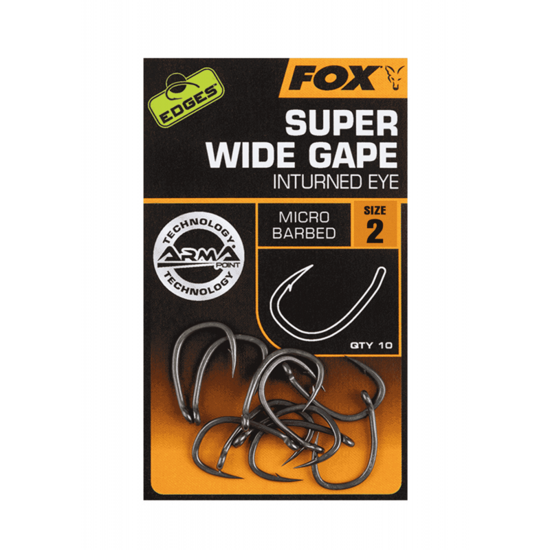 Hameçon Fox Super Wide Gape n°2 | Le Peish 64