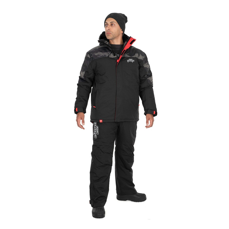 Winter Suit Black Camo Red T.S | Le Peish 64