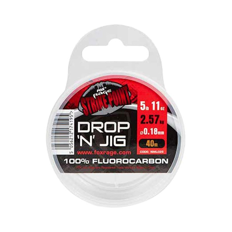Drop N Jig 0.35mm 40m Fluoro | Le Peish 64