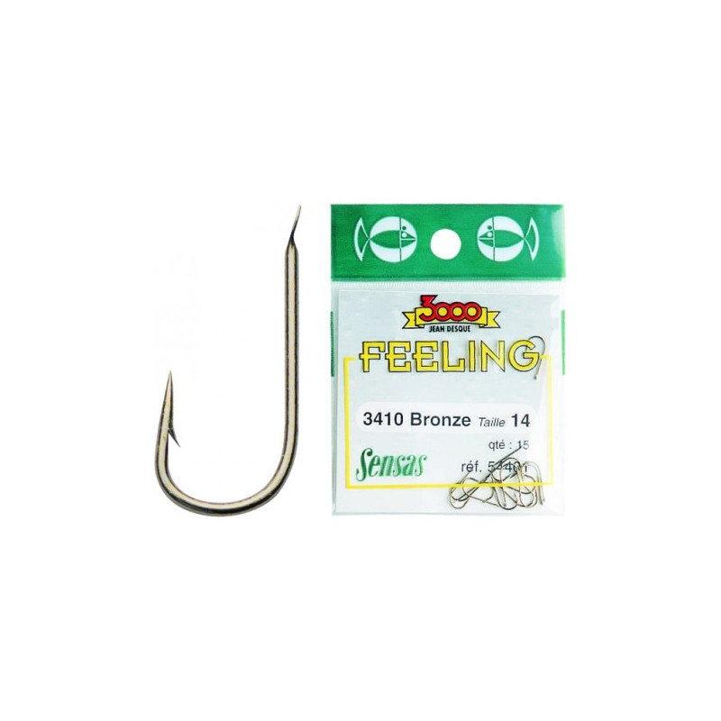 Hameçons Sensas 3410 Bronzés n°16 | Le Peish 64