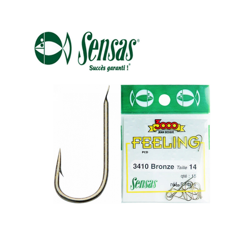 Hameçon Sensas 3091 Nickel n°14 | Le Peish 64