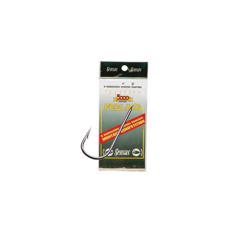 Hameçon monté 3405 Black 15cm Sensas | Le Peish 64