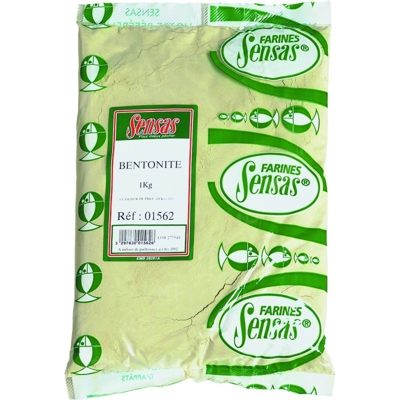 Bentonite Sensas 1kg | Le Peish 64