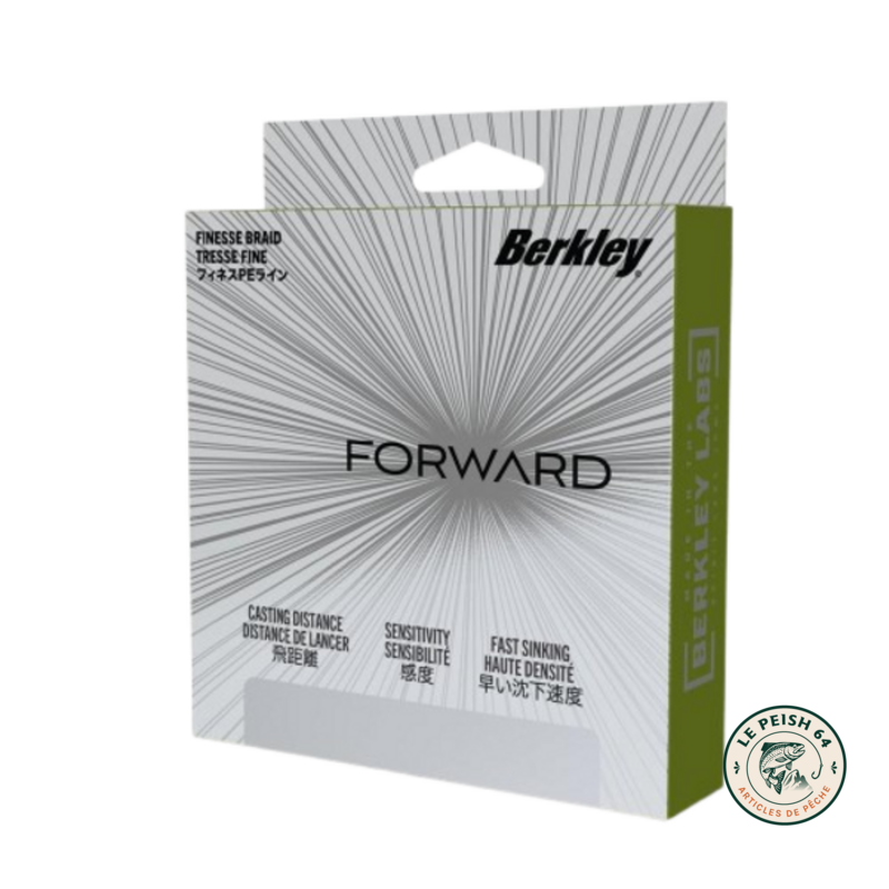 Berkley Forward Low Vis Green 150 m 0,10 mm | Le Peish 64