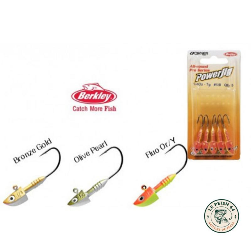 Berkley Tête Plombée Jig All Round 2,6g | Le Peish 64