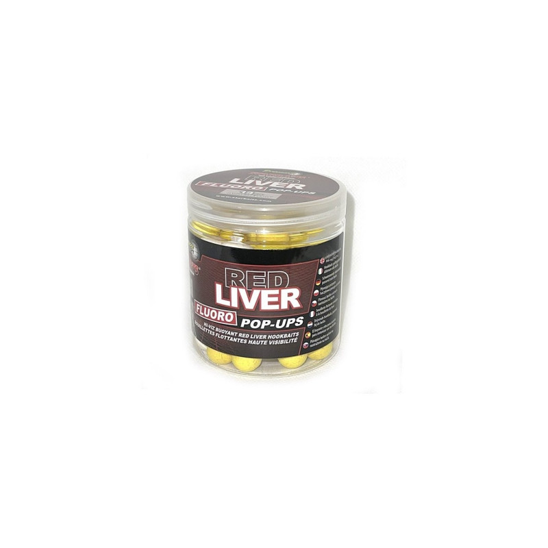 Starbaits PC Red Liver Fluo Pop Ups 20MM | Le Peish 64