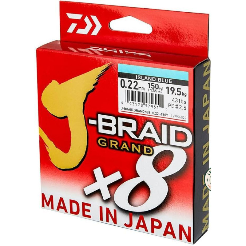 DAIWA J-Braid Grand X8E 300m | Le Peish 64