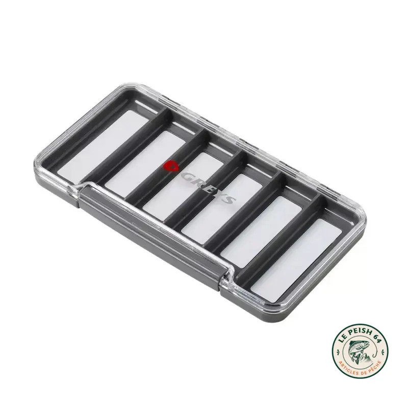 Boîte Greys Slim Waterproof Fly Box | Le Peish 64