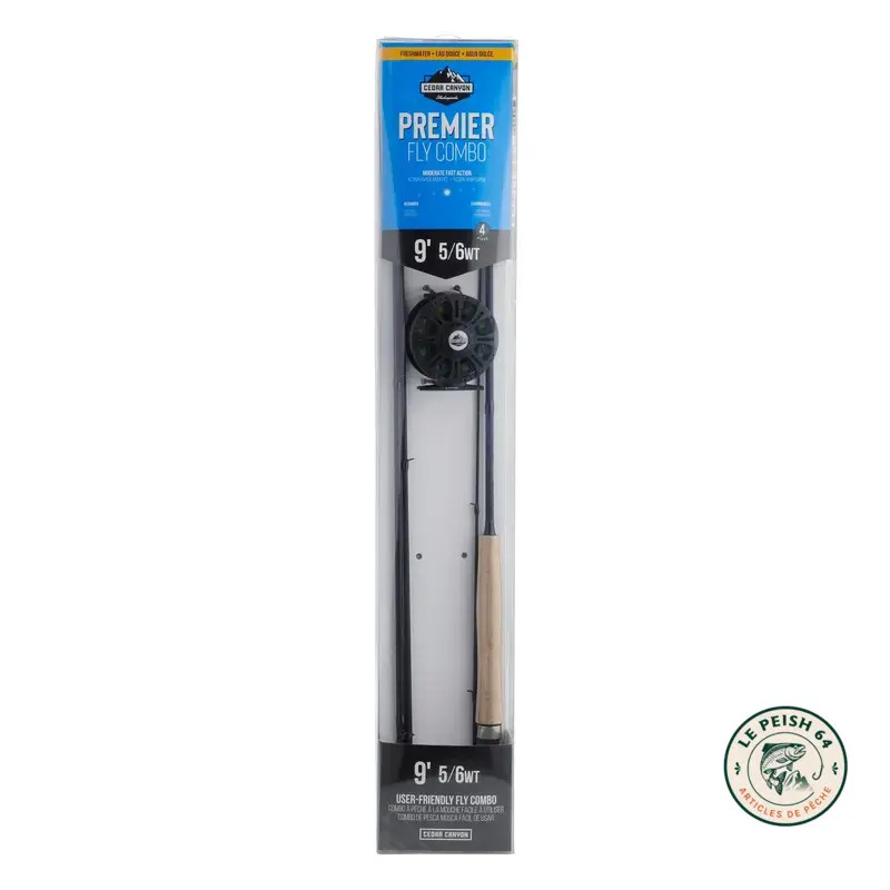 Cedar Canyon Premier Fly Combo 7/8 | Le Peish 64