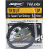 AirFlo Polyleader Extra Super Fast Sink 8ft | Le Peish 64