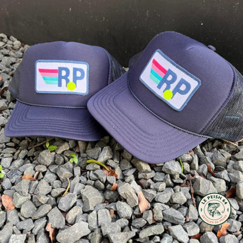 Casquette Patch Striper Blue | Le Peish 64