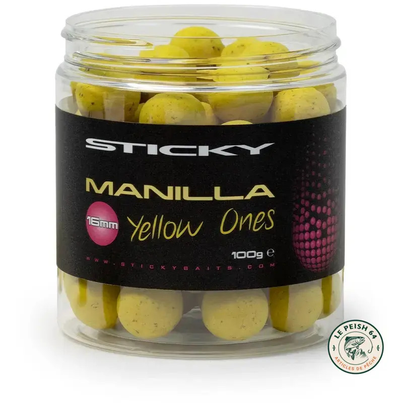 Sticky Baits Manilla Pop Ups 14mm | Le Peish 64