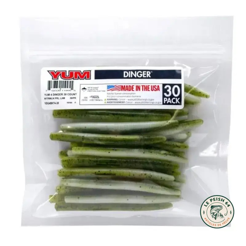 Yum Tip Toad Leurres Souples | Le Peish 64
