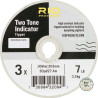RIO Two-Tone Indicator Tippet 6X Noir/Blanc | Le Peish 64