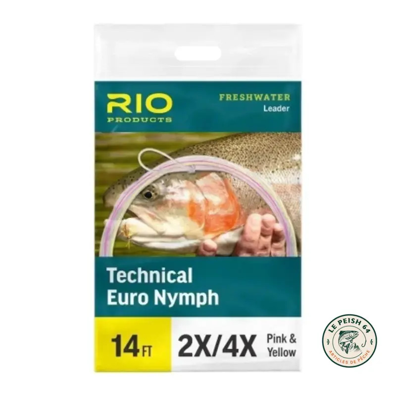 Rio Technical Euro Nymph Leader 14' | Le Peish 64