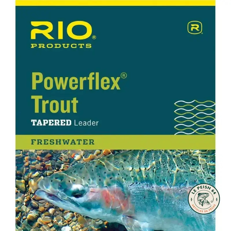 RIO Powerflex 12ft 5X Bas de Ligne | Le Peish 64
