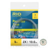 Rio Powerflex Lot 3 Bas de Ligne Mouche 2,7m 5X | Le Peish 6