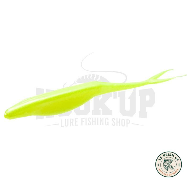 Zoom Super Fluke 13,3 cm Chartreuse Pearl | Le Peish 64