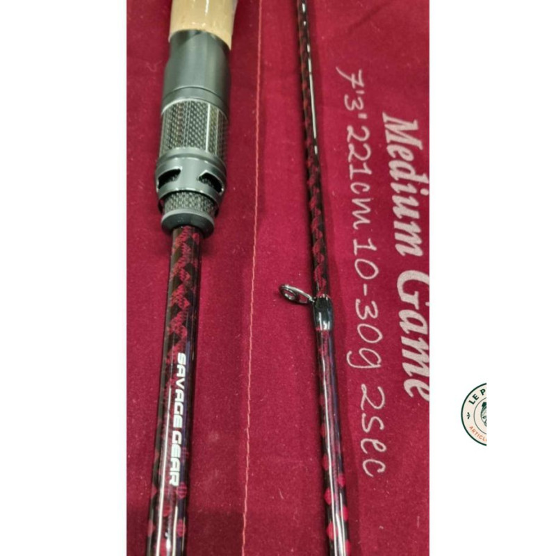 Canne Spinning Savage Gear Revenge SG6 10-30g 2m21 | Le Peis