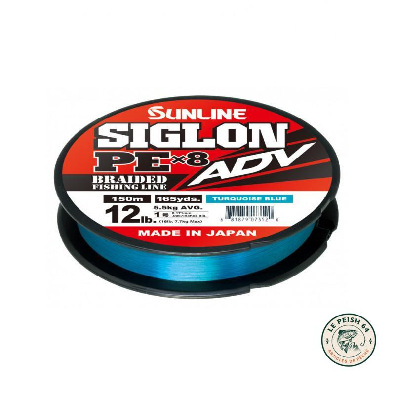Siglon Braid ADV 8X 150 m PE 0.4 | Le Peish 64
