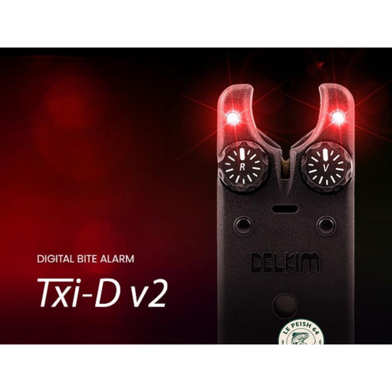 Détecteur Delkim TXi-D Rouge | Le Peish 64