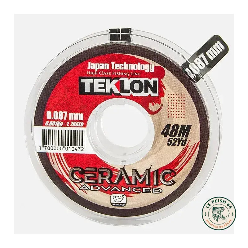 Nylon Teklon Ceramic Advanced 48m | Le Peish 64