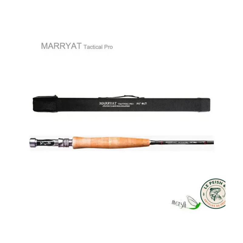 Canne MARRYAT Tactical Pro 9' soie 5-6 | Le Peish 64
