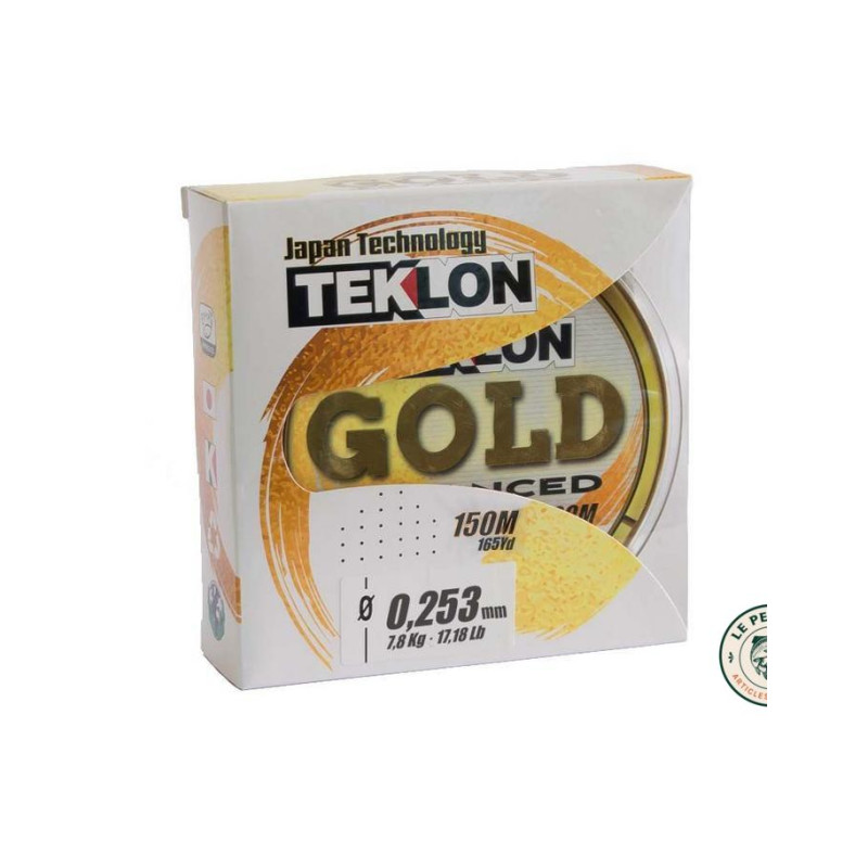 Nylon Teklon Gold Advanced 0,142 mm - 150 m | Le Peish 64