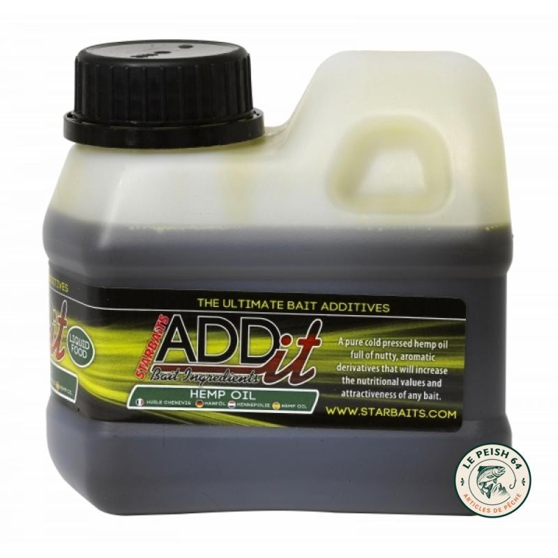 Starbaits Add IT Hemp Oil 500ml | Le Peish 64