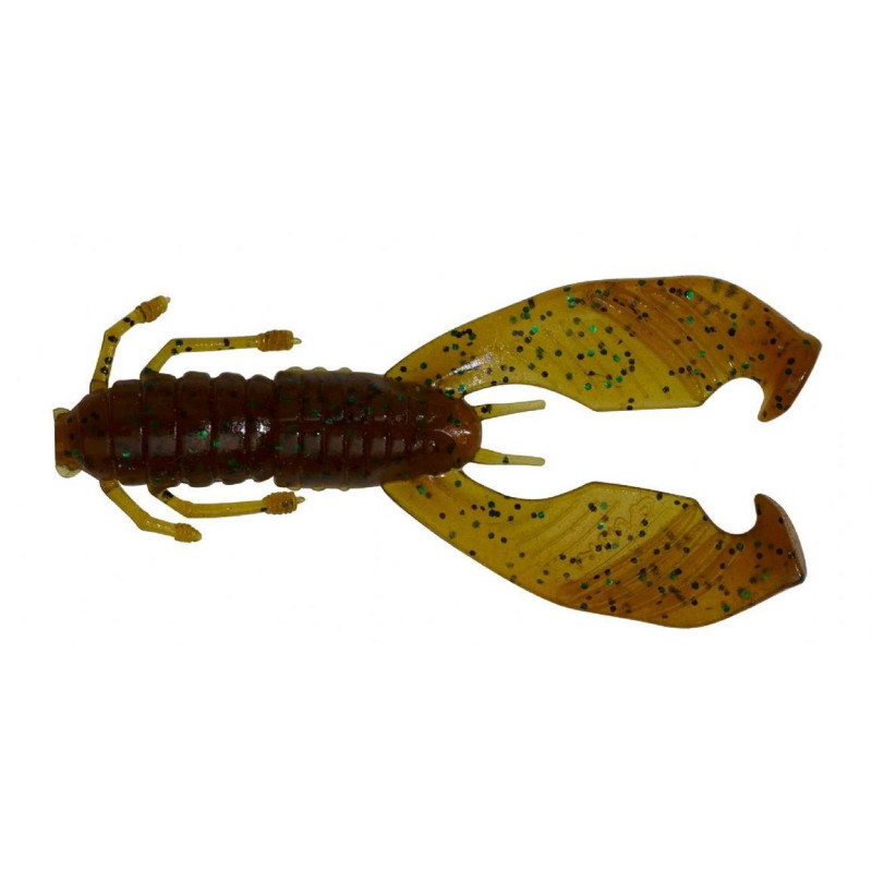 Boogie Craw Vib 9cm Pumpkin Green Flk 4ks | Le Peish 64