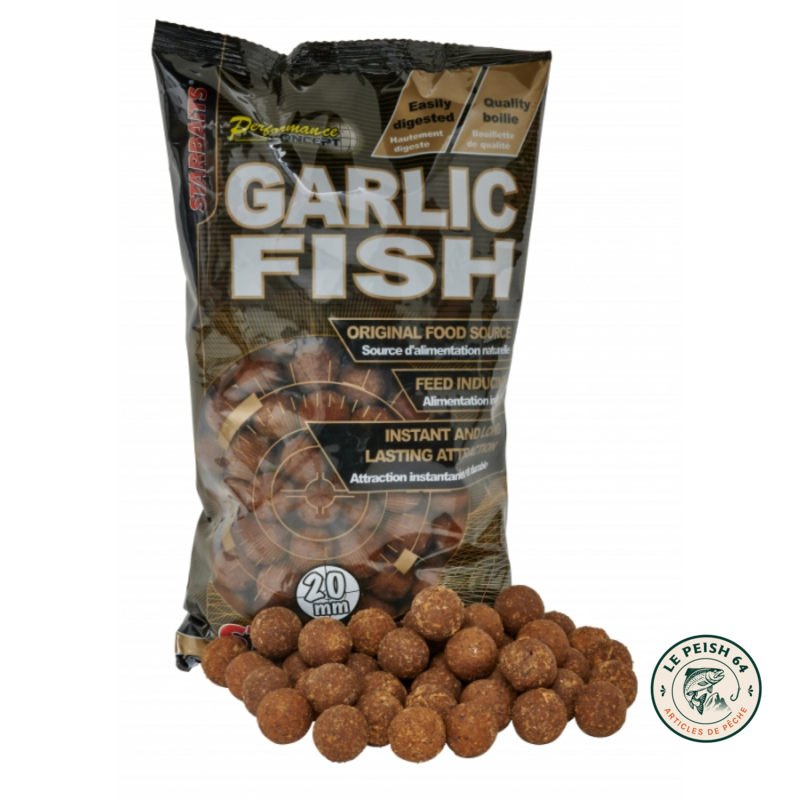 Starbaits Garlic Fish 1kg 20mm | Le Peish 64