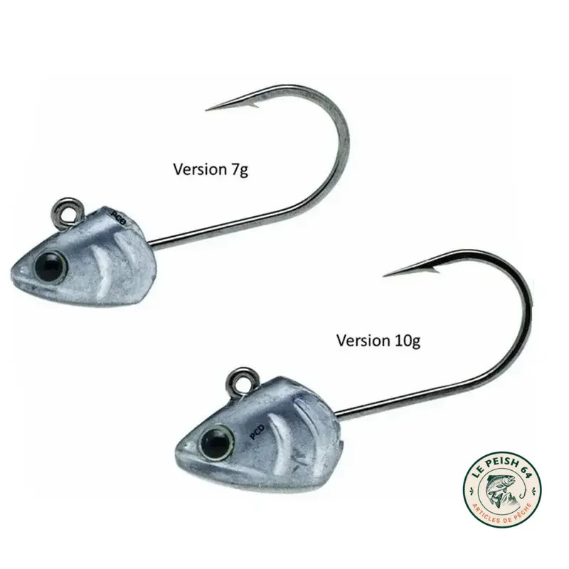 Tête Plombée Nitro Shad 42g 5/0 | Le Peish 64
