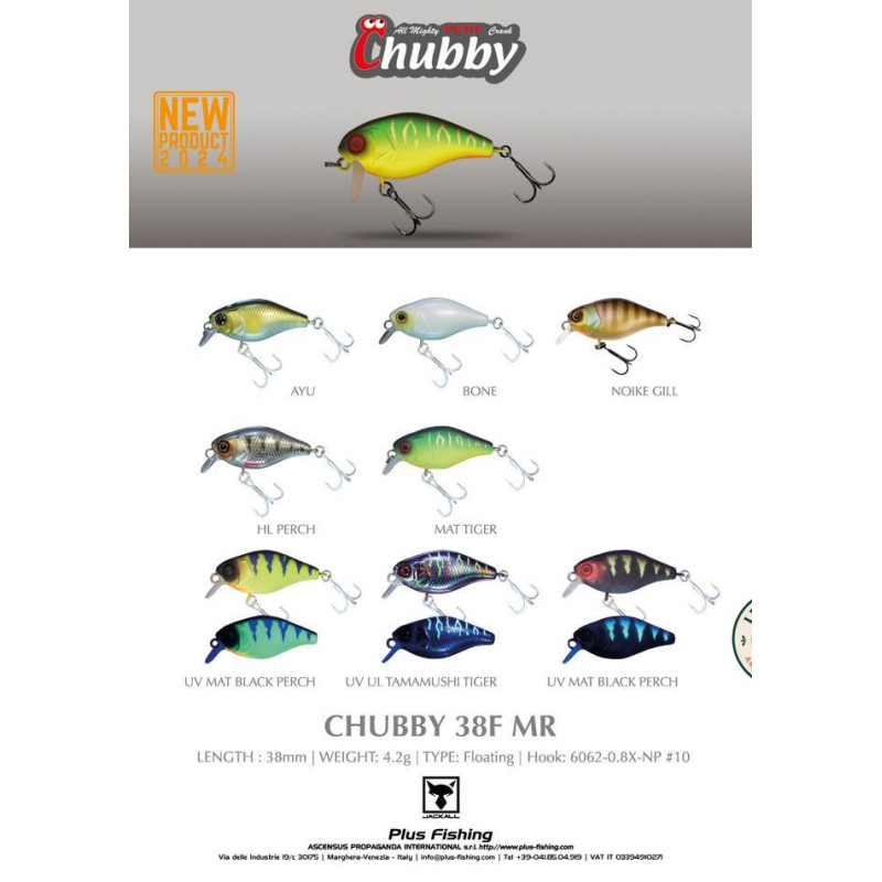Illex Chubby 38 MR Perch 3,8cm 4,2g | Le Peish 64