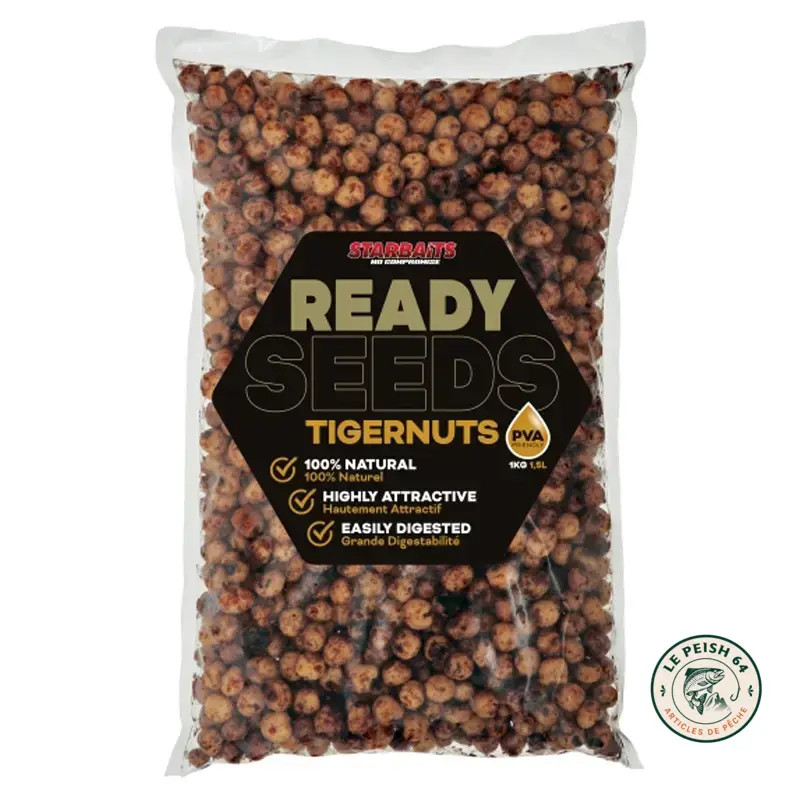 Starbaits Ready Seeds Tigernuts 1Kg | Le Peish 64