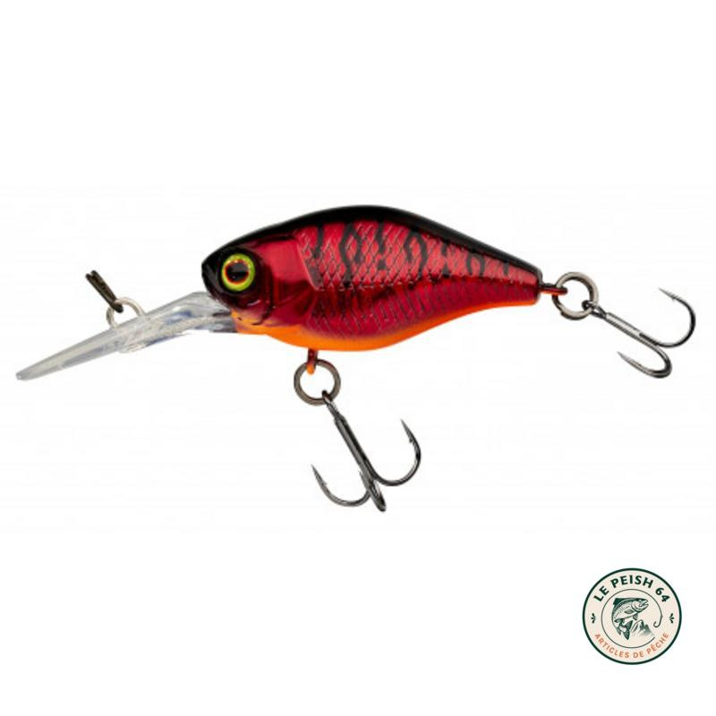 Leurre ILLEX Diving Chubby 38mm Aurora Red Tiger | Le Peish