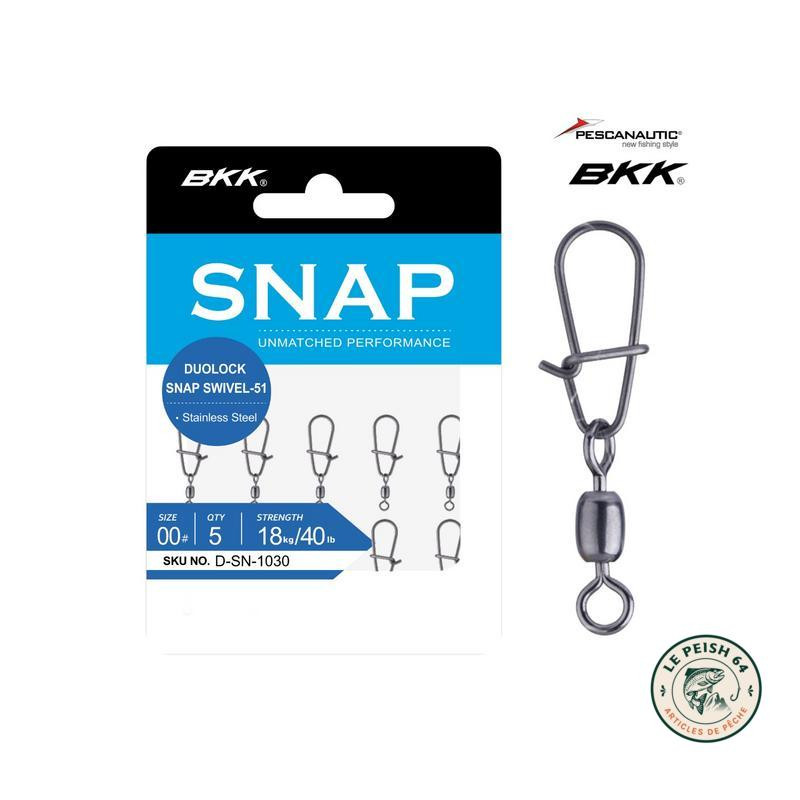 Agrafes VMC Duolock 3537BK | Le Peish 64