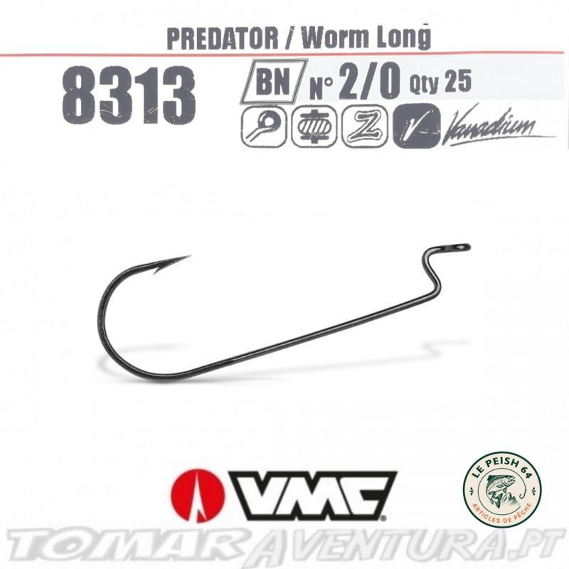 VMC Worm Hook 8313 BN 4/0 x25 | Le Peish 64