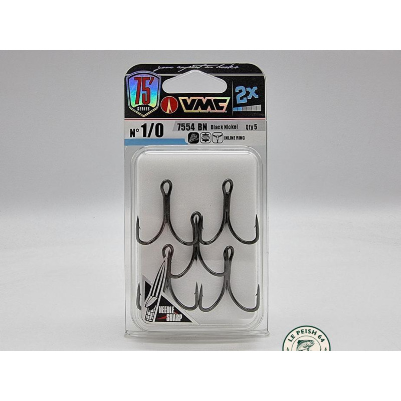 VMC 7554BN Serie 75 Inline Treble (x5) | Le Peish 64