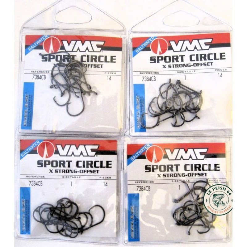 VMC 7384 Sport Circle Hook taille 4 | Le Peish 64