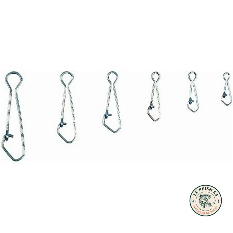 Agrafe Flashmer Quick Inox N°1 x10 | Le Peish 64
