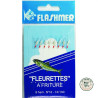 Mitraillette Flashmer 8 hameçons n°16 100 cm | Le Peish 64