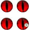 Flashmer Pochette yeux 3D rouge 5/6/7 mm | Le Peish 64