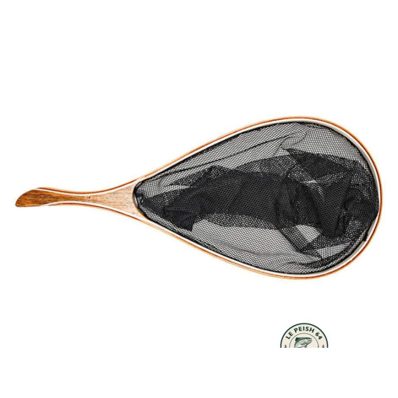 Epuisette raquette Pafex bois exotique | Le Peish 64