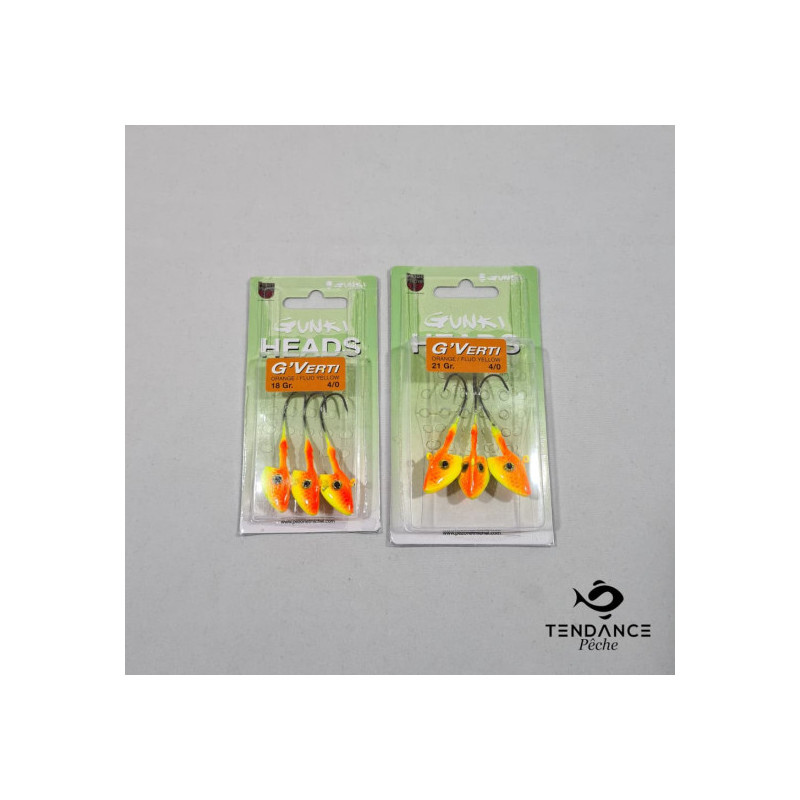 Gunki Jig Foot O/FY 18g 4/0 (3 pcs) | Le Peish 64