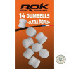 ROK Dumbells Ultra Pop Up Blanc x14 | Le Peish 64