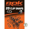 ROK 20 Clip Snaps T S | Le Peish 64